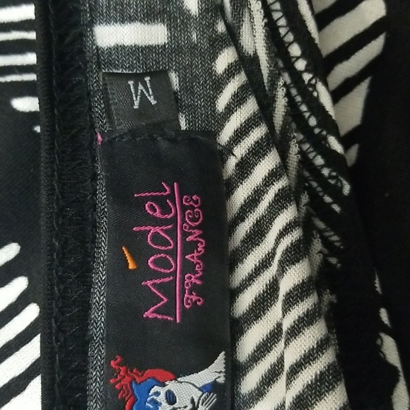 (XL) Módel France Striped Top Casual Classic Fit Relaxed Weekend Home Staple - Picture 3 of 6